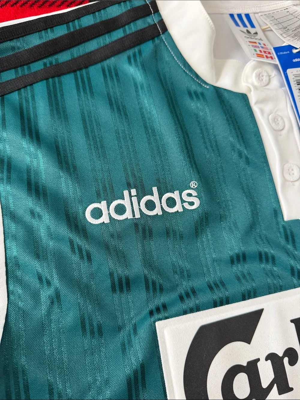 Liverpool FC Vintage Reissue 1995-96 Edition Adidas Away Jersey